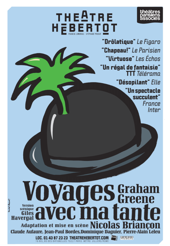 Voyages avec ma tante : la comédie british de retour au Théâtre Hébertot