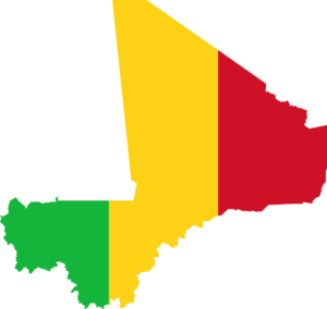 Une carte du Mali