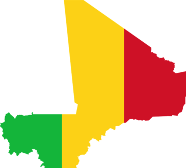 Une carte du Mali