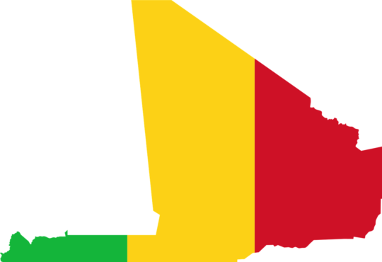 Une carte du Mali