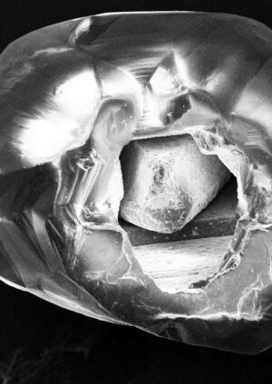 Le diamant dans un diamant de De Beers.
